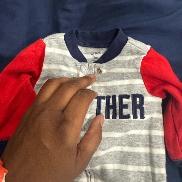 Baby One Pieces 3M/6M Bundle / Carters Gerber Nike Hanna Andersson - Picture 3 of 6